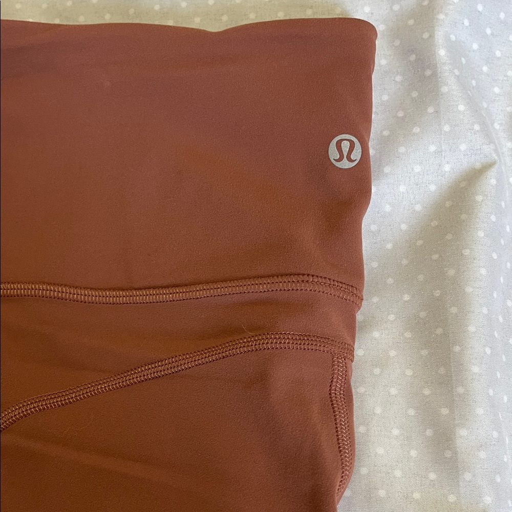 lululemon athletica Rust/Brown High-Rise Leggings - Picture 6 of 6